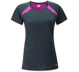 Image of Rab Confluent Short Sleeve Tee - Women's-Ebony-Medium