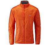 Image of Rab Ether X Jacket - Men's-Satsuma/Gargoyle-Large
