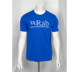 Image of Rab Logo Tee - Men's-Bright Blue-Large