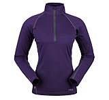 Image of Rab Meco 165 Long Sleeve Zip Tee - Women's-Amethyst-Medium