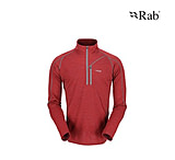 Image of Rab MeCo 190 Long Sleeve Zip Tee - Men's-Charge-Large