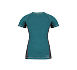 Image of Rab MeCo Base Layer Tee Shirt-Women's-Tee Aqua-Small