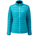 Image of Rab Microlight Jacket - Women's-Tasman/Wasabi-Medium