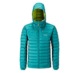 Image of Rab Nebula Jacket - Men's-Spruce/Lime-Medium