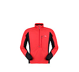 Image of Rab Vapour-Rise Stretch Top - Men's - Mars Red - Large