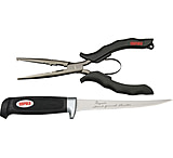 Image of Rapala Fishing Pliers 8 In w/ 706 Fillet Knife Combo Set
