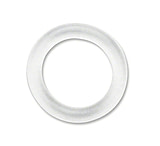 Image of Rapala Wacky Ring Clear Size #6 mm WKRC6