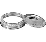 Image of Roots &amp; Harvest Wide Mouth Lids And Bands Canning - 12 pack