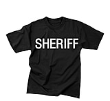 Image of Rothco 2-Sided Sheriff T-Shirt