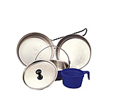 Image of Rothco 5 Piece Stainless Steel Mess Kit
