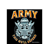 Image of Rothco Black Army Emblem T-Shirt