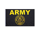 Image of Rothco Black &amp; Gold Army Flag