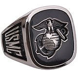 Image of Rothco Black Onyx Military Ring