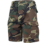 Rothco Camo BDU Shorts - Men's, Woodland Camo, 5XL, 65315-WoodlandCamo-5XL