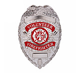Image of Rothco Deluxe Fire Department Badge