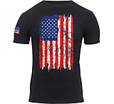 Rothco Distressed US Flag T-Shirt - Men's
