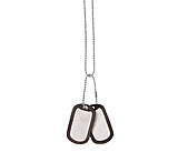 Rothco Dog Tag Silencers, Black, 8390-Black
