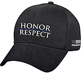 Image of Rothco Honor &amp; Respect Thin Blue Line Low Profile Cap - Men's