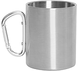 Image of Rothco Insulated Stainless Steel Portable Camping Mug w/ Carabiner Handle