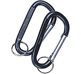 Image of Rothco Jumbo 80mm Carabiner With Key Ring