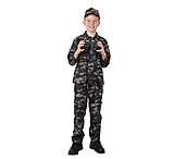Image of Rothco Digital Camo BDU Shirt - Kid's, Extra Small, Camo/Subdued Digital Urban, 66425-256