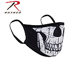 Image of Rothco Half Skull Reusable 3-Layer Face Mask