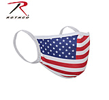 Image of Rothco American Flag Reusable 3-Layer Face Mask