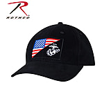 Rothco USMC Eagle Globe and Anchor/US Flag Low Pro Cap