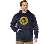 Image of Rothco Navy Emblem Pullover Hooded Sweatshirt - Men's