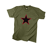 Image of Rothco Red China Star T-Shirt