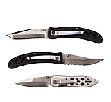 Image of Rothco Samurai III Skeletal Handle Double-Edge Lockback Folding Knife