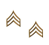Image of Rothco Sergeant Polished Insignia