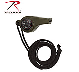 Image of Rothco Super Whistle with Compass &amp; Thermometer 2440