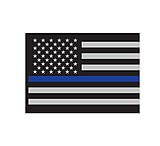 Image of Rothco Thin Blue Line Flag Decal