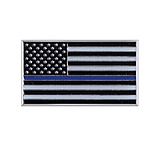 Image of Rothco Thin Blue Line Flag Pin