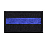 Image of Rothco Thin Blue Line Patch - Hook Back