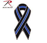 Image of Rothco Thin Blue Line Ribbon Pin