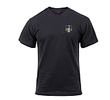 Image of Rothco Thin Blue Line Shield T-Shirt