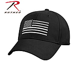 Image of Rothco Thin White Line Flag Low Pro Cap