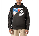 Image of Rothco US Flag / USMC Eagle / Globe &amp; Anchor Concealed Carry Hoodie - Men's