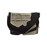Image of Rothco Vintage Canvas Two-Tone Imprinted Map Bag