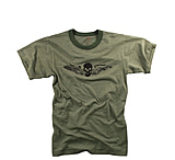 Image of Rothco Vintage Skull &amp; Wing Slub T-Shirt