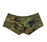 Image of Rothco Woodland Camo Booty Camp Booty Shorts &amp; Tank Top