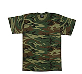 Image of Rothco Woodland Camo T-Shirt