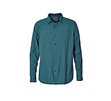 Image of Royal Robbins Cool Mesh Plaid Long Sleeve Shirt - Mens