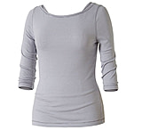 Image of Royal Robbins Kickback to Front Stripe 3/4 Sleeve Top - Women's