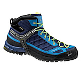 Image of Salewa Firetail EVO Mid GTX Hiking Boot - Men's-Deep Blue/Davos-Medium-10.5 US