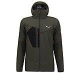 Image of Salewa Ortles Tirolwool Responsive Stretch Hooded Jacket - Mens