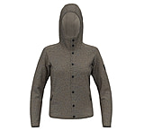 Image of Salewa Sarner Undyed Wool Hooded Jacket - Womens