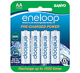 Image of Panasonic Healthcare Eneloop 4 Pack Rechargeable AA Batteries